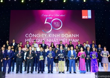 Khang Điền được tôn vinh Top 50 công ty kinh doanh hiệu quả nhất 2019